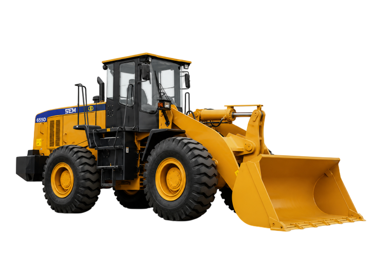 Фронтальный погрузчик SEM655D