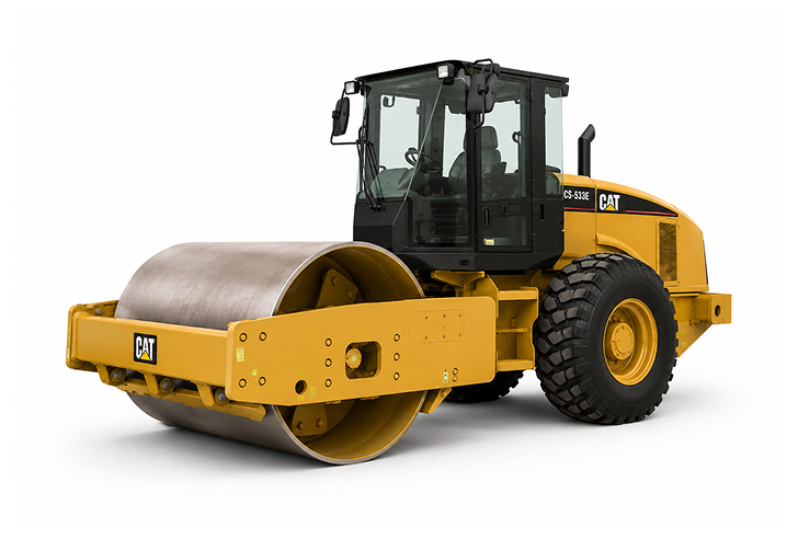 Грунтовый вибрационный каток CATERPILLAR CS-533E